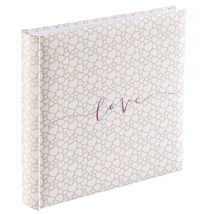 Jumbo-Album Romance 30 x 30 cm 80 weiße Seiten beige