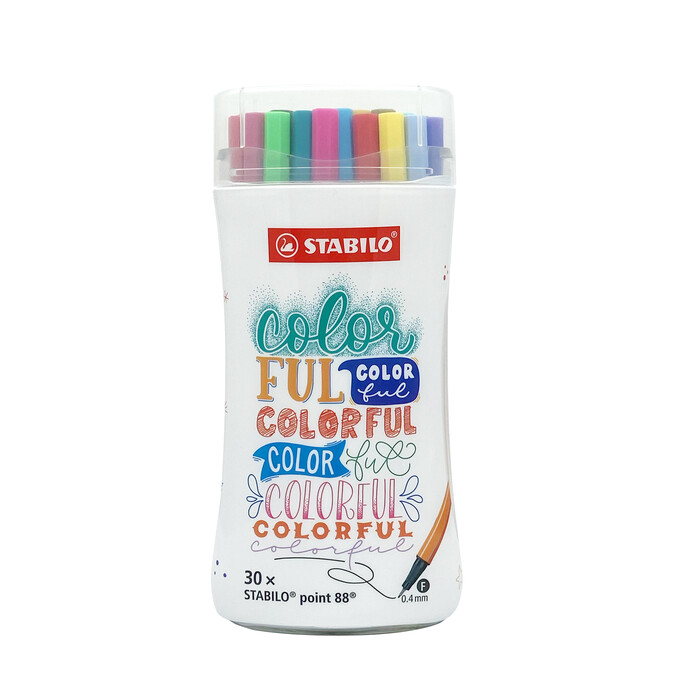 STABILO Fineliner-Set point 88 30er Big Box Limited Edition