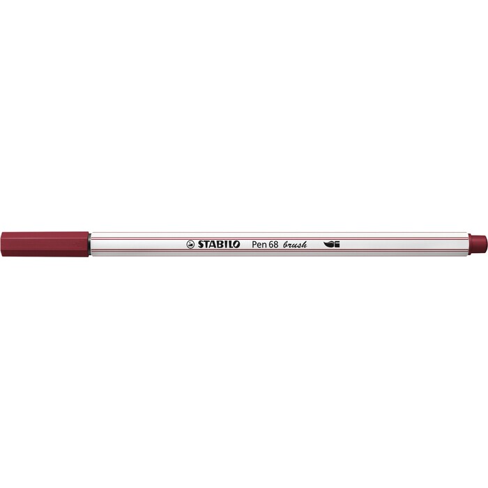 STABILO Filzstift mit Pinselspitze Pen 68 purpur