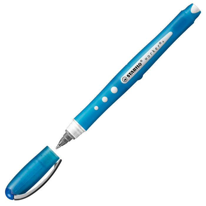 STABILO Tintenroller worker+ colorful 0,5 mm blau
