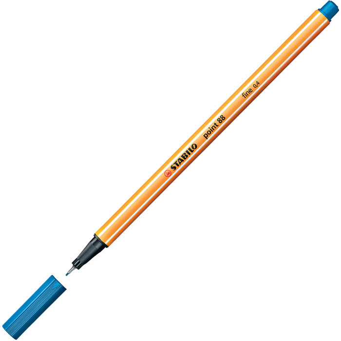 STABILO Fineliner point 88, mittelblau