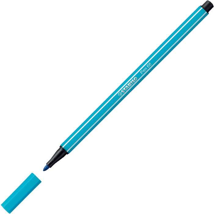 STABILO Filzstift Pen 68, hellblau