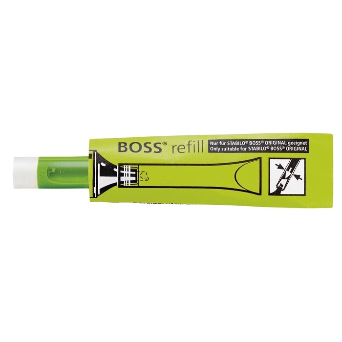STABILO BOSS Nachfüllung für Leuchtmarker, grün