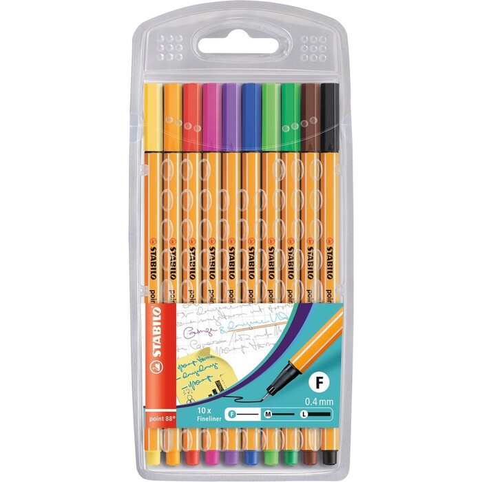 STABILO Fineliner point 88, 10er Pack
