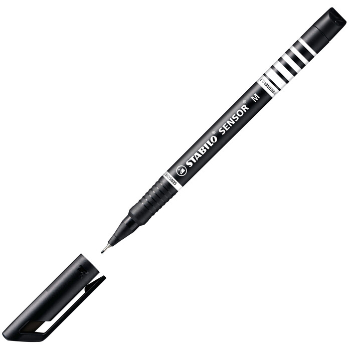 STABILO Fineliner Sensor M 0,7 mm schwarz