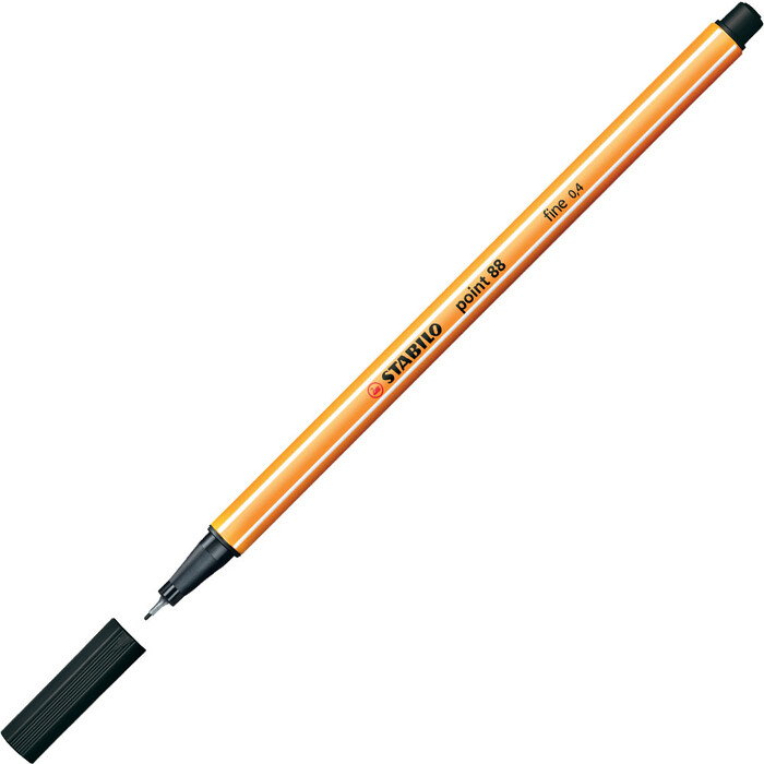 STABILO Fineliner point 88, schwarz