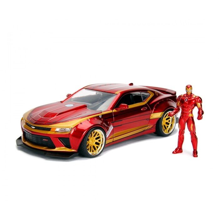 Marvel Iron Man 2016 Chevy Camaro SS 1:24