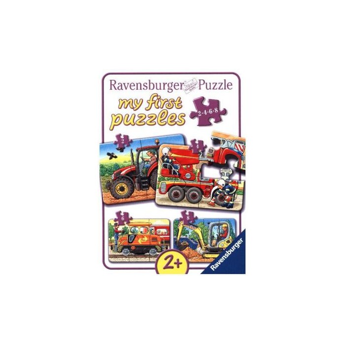 Bei der Arbeit (Kinderpuzzle)