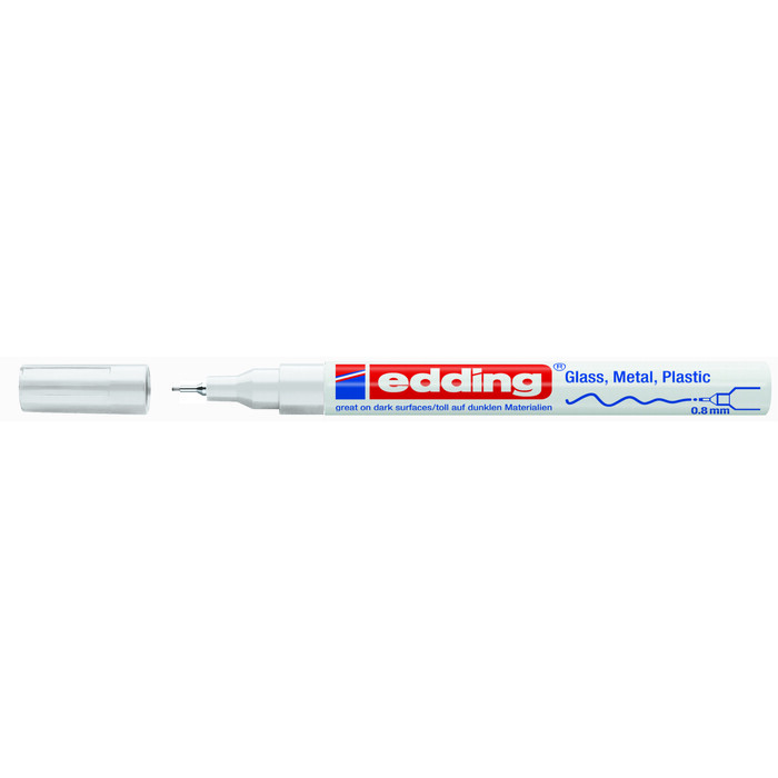 EDDING Lackmarker 780 Nadelspitze 0,8 mm weiß