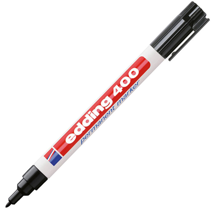 edding 400 - Permanent Marker, schwarz