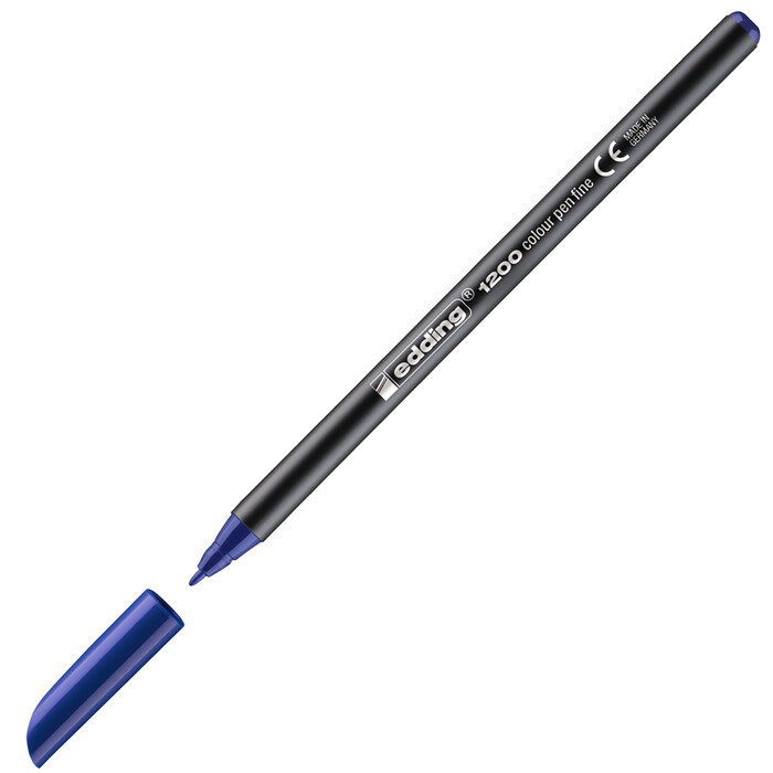 EDDING Fasermaler 1200 1 mm blau