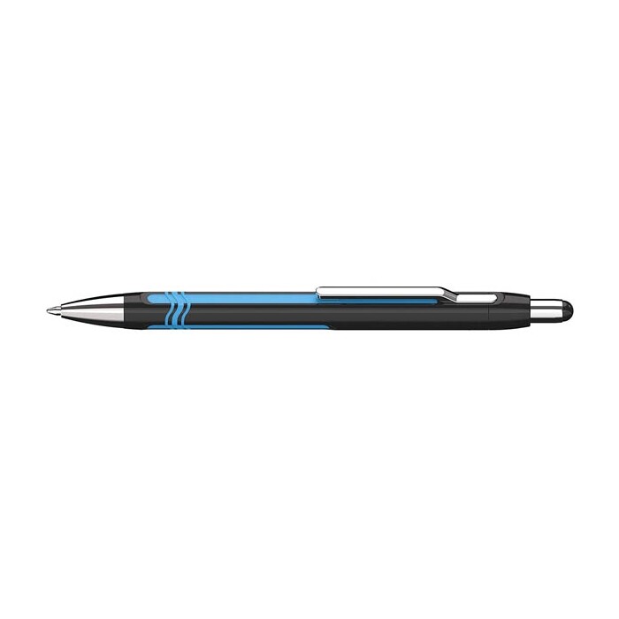 SCHNEIDER Kugelschreiber Epsilon XB schwarz/cyan