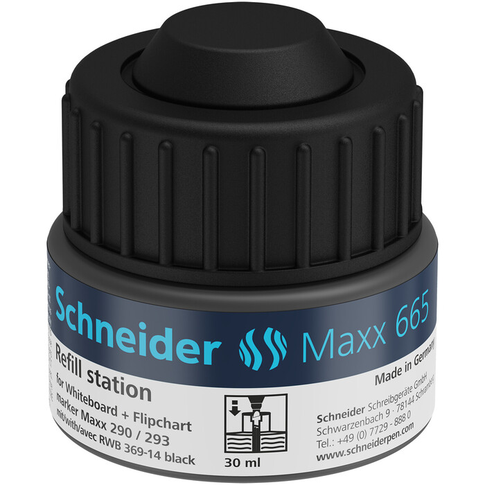 SCHNEIDER Refillstation Maxx 665 30 ml schwarz
