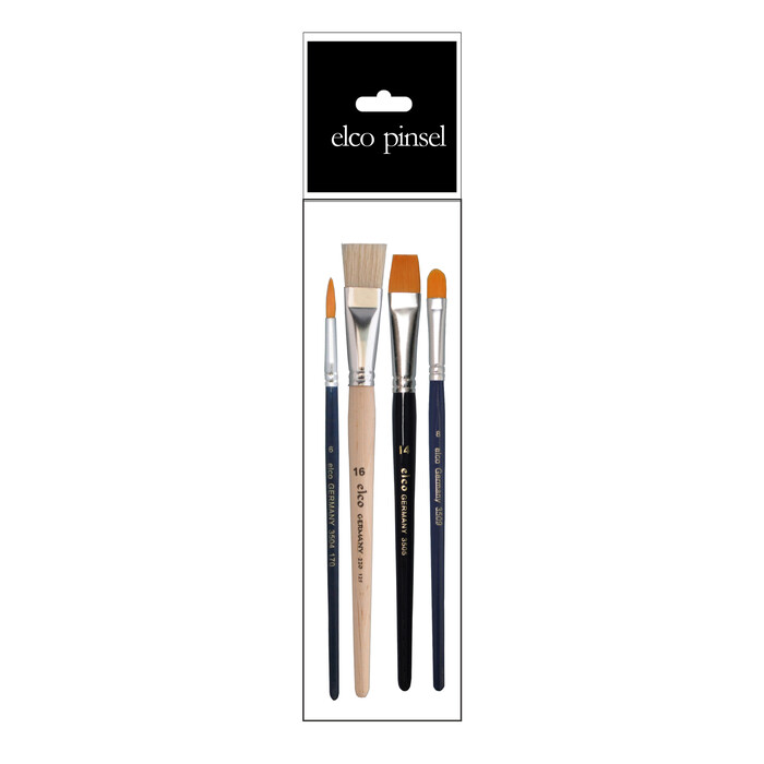 ELCO-PINSEL Pinselset 4 Teile