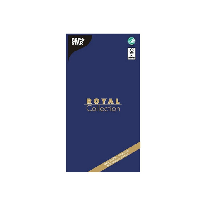 PAPSTAR Tischdecke Royal Selection 120 x 180 cm dunkelblau