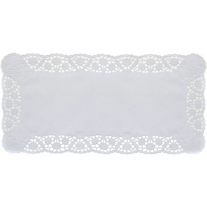 HOSTI Tortenspitzen 40 x 20 cm 6 Stück weiß