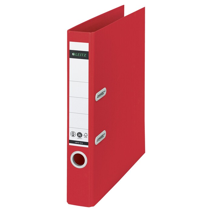LEITZ Ordner A4 Recycle 5 cm rot