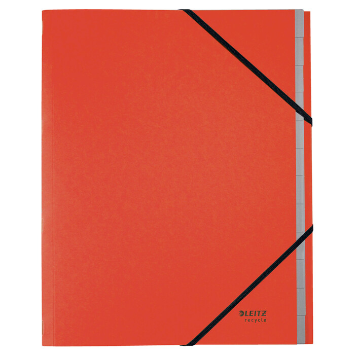 LEITZ Ordnungsmappe A4 Recycle Karton rot