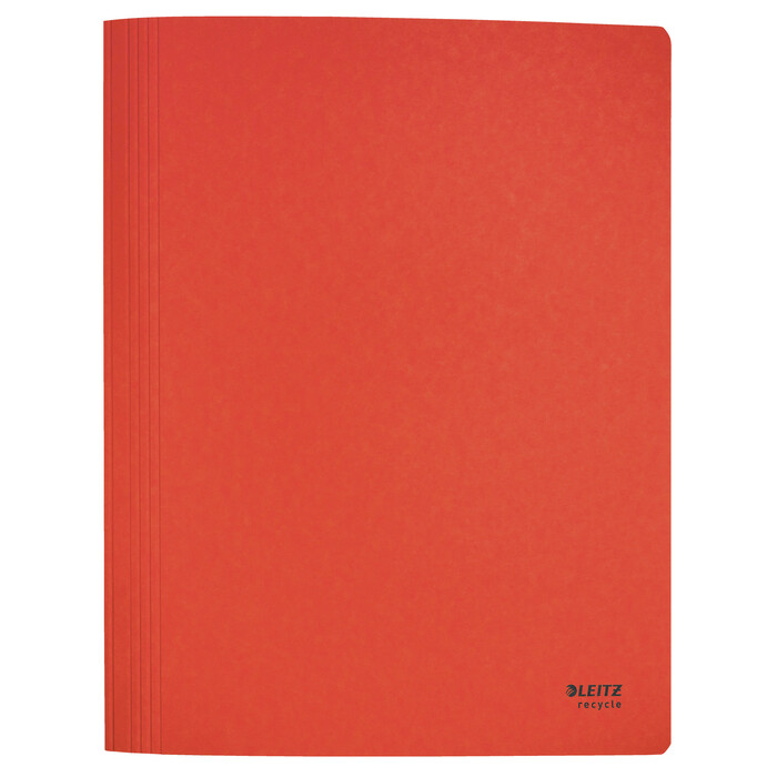 LEITZ Schnellhefter A4 Recycle Karton rot