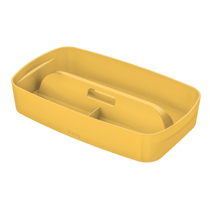 LEITZ Organiser mit Griff MyBox Cosy klein warmes gelb