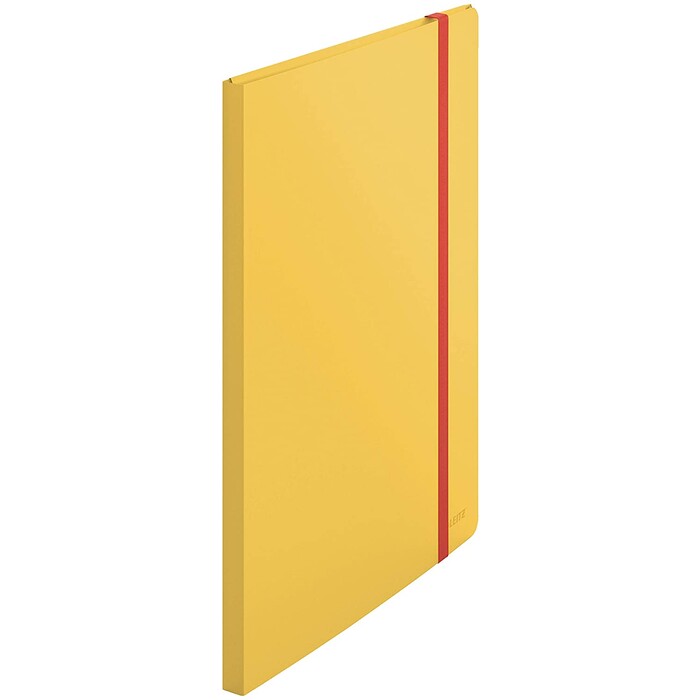 LEITZ Sichtbuch Cosy A4 mit 20 Hüllen warmes gelb