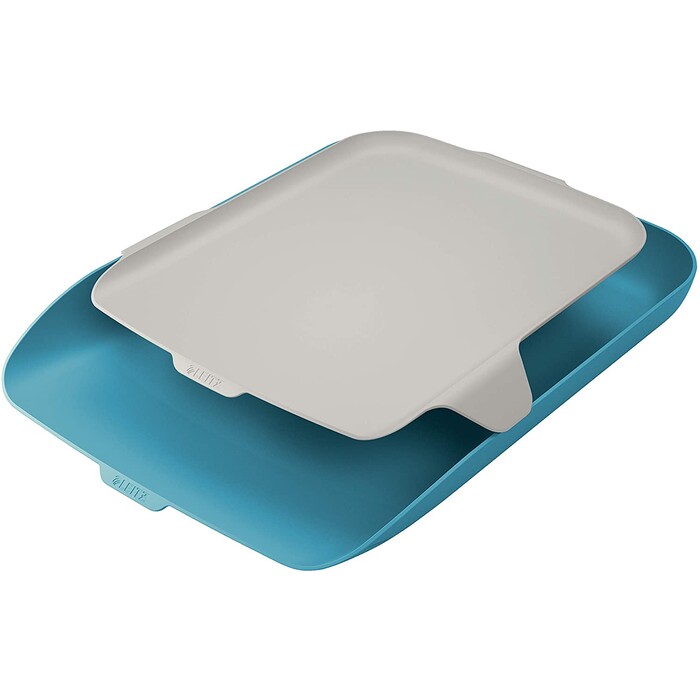 LEITZ Briefkorb mit Organiser Cosy sanftes blau