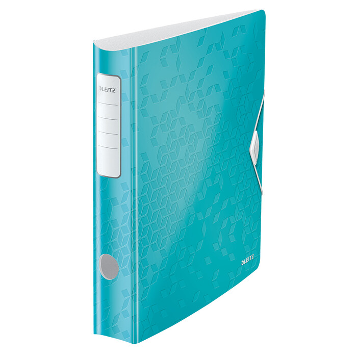 LEITZ WOW Ordner A4 6 cm eisblau