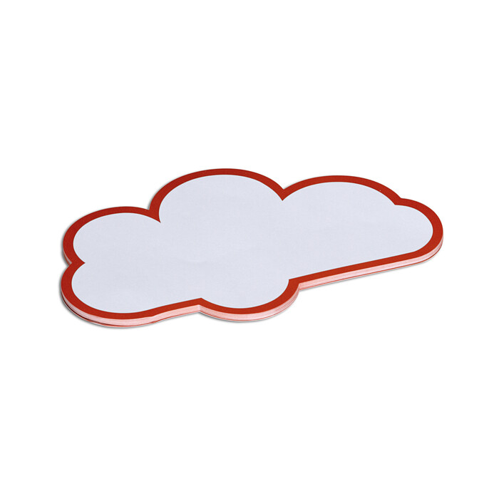 MAUL Moderationskarten Wolke 20 Stück weiß