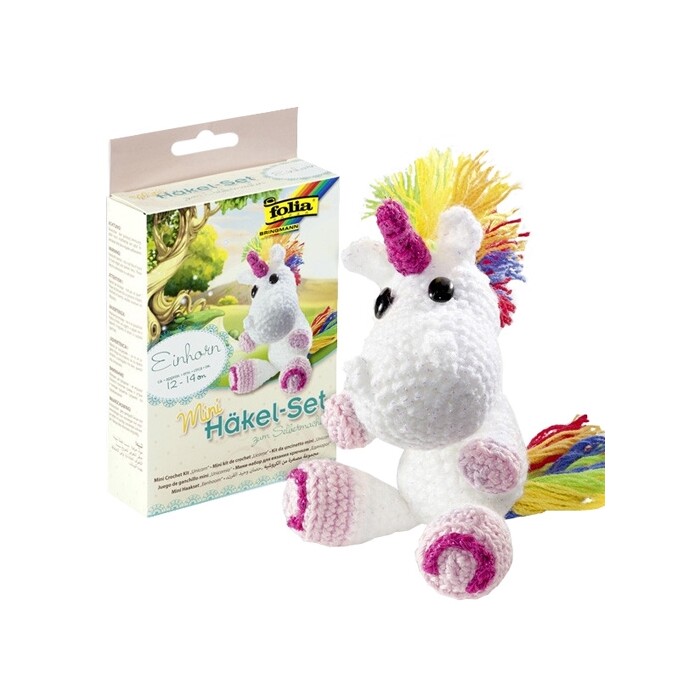 Mini Häkelset - Einhorn