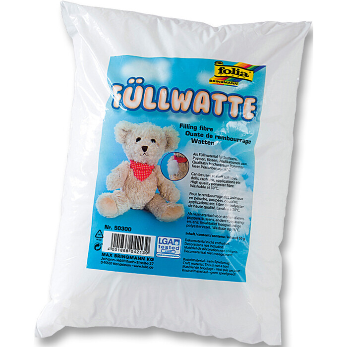 Füllwatte, 50g, weiß