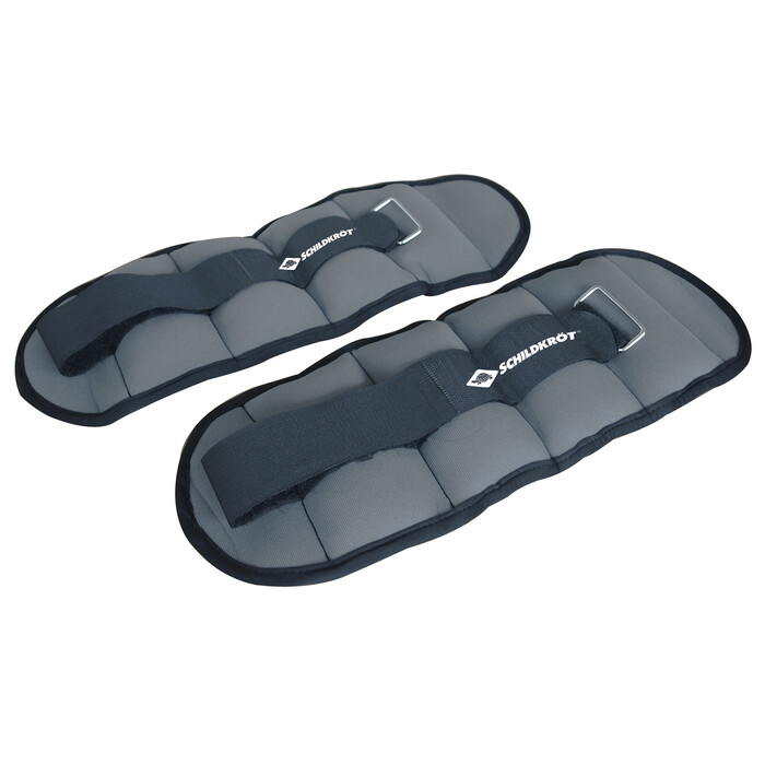 SCHILDKRÖT Gewichtsmanschetten-Set Arm/Bein 2 x 1 kg grau