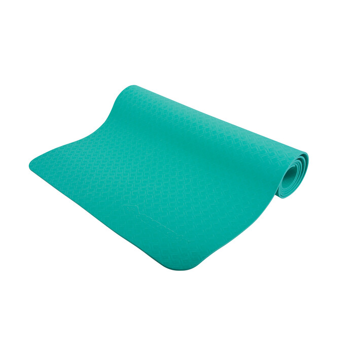 SCHILDKRÖT Yogamatte 4 mm PVC-frei inklusive Tragesystem grün