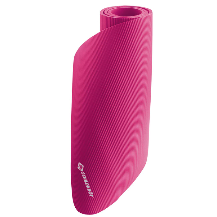 SCHILDKRÖT® Fitnessmatte 10 mm mit Tragegurt pink