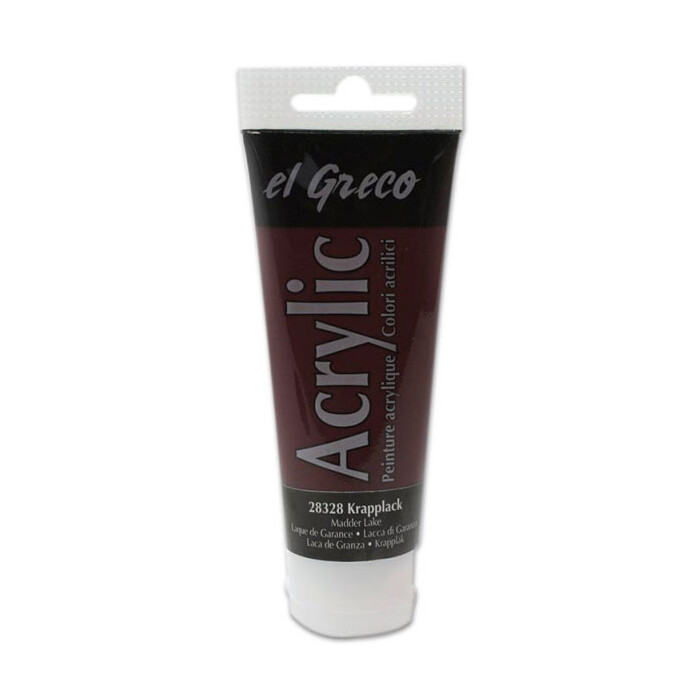 EL GRECO Acrylfarbe 75 ml krapplack
