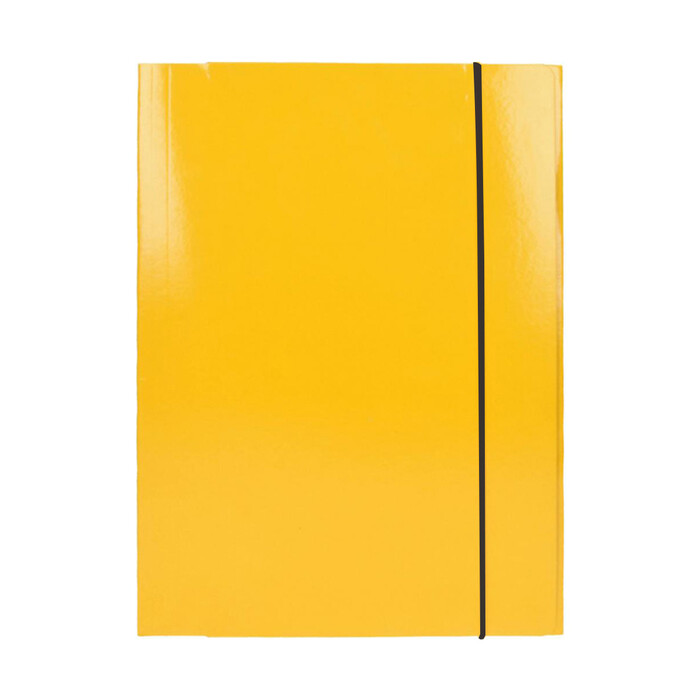 Heftbox A4 3 cm aus Karton gelb