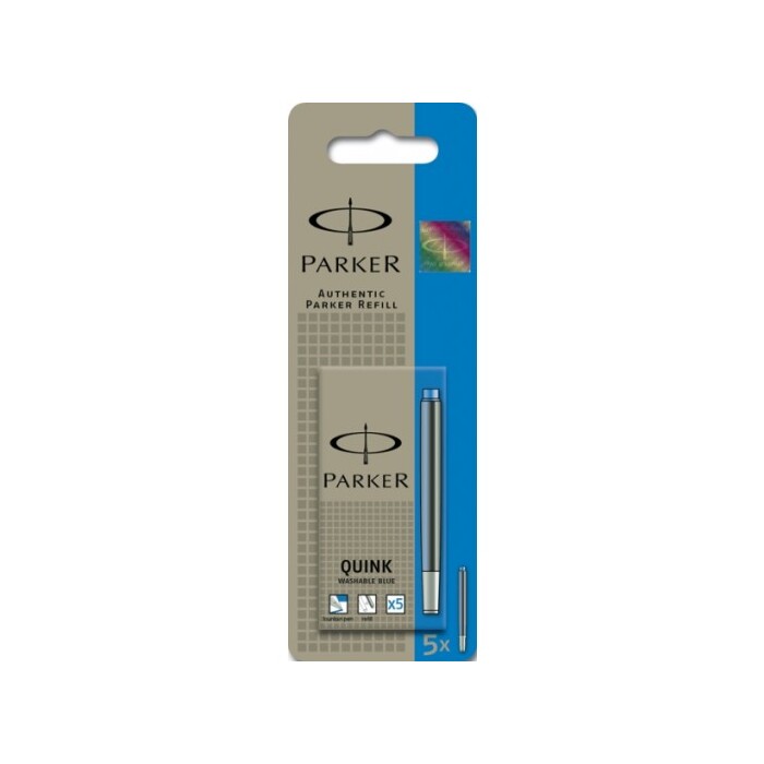 PARKER Tintenpatronen 5 Stück königsblau