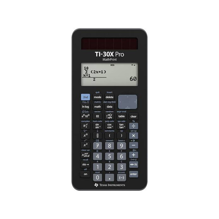 TEXAS INSTRUMENTS Taschenrechner TI-30X Pro Mathprint schwarz