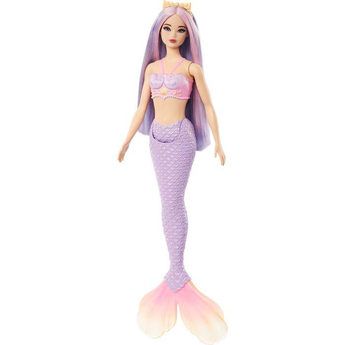 MATTEL Barbie Meerjungfrau mit lila Haaren