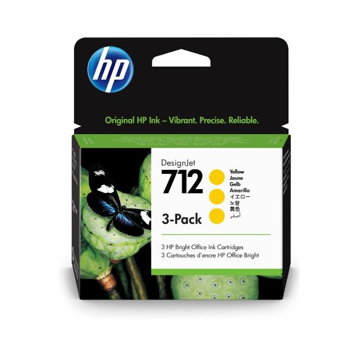 HP Ink Nr.712 yell. 29ml 1x3