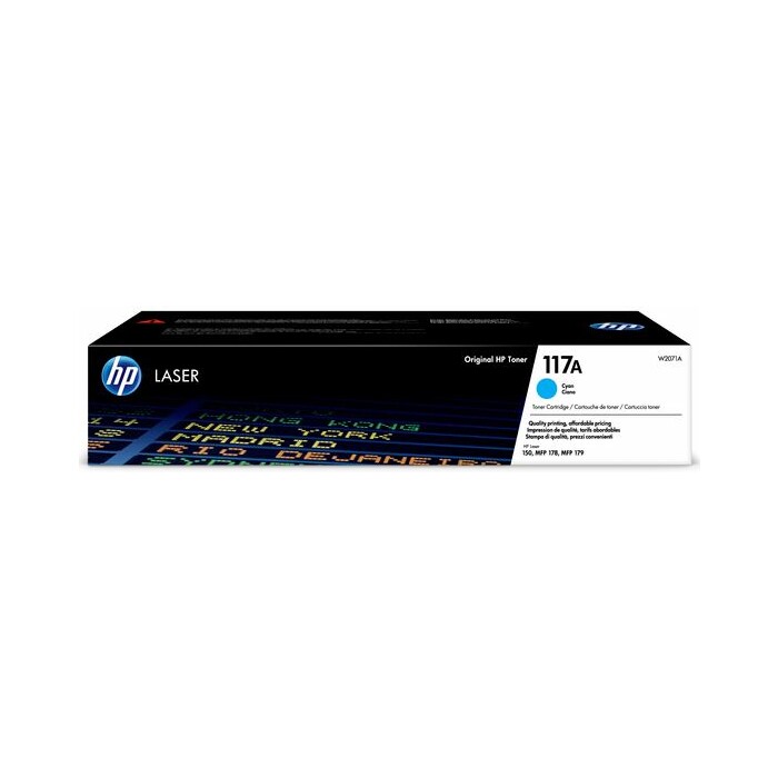 HP Toner Cartridge Nr.117A cyan 700 Seiten