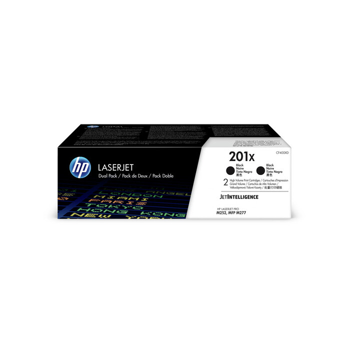 HP LJ Cartridge Nr.201X black Doppelpack