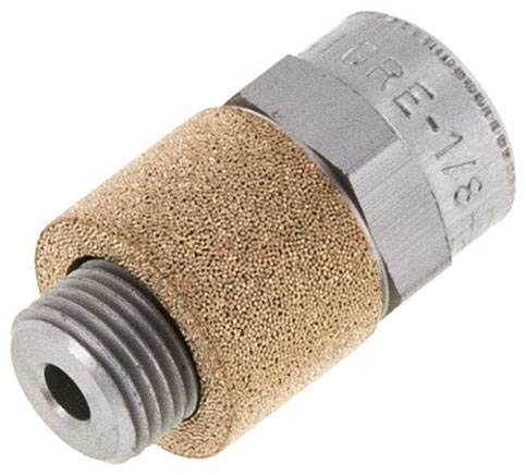 Gre-1/8 (10351) Abluftdrosselventil Ventilfunktion:Drossel-Schalldämpfer-Funktion Produktgewicht:15