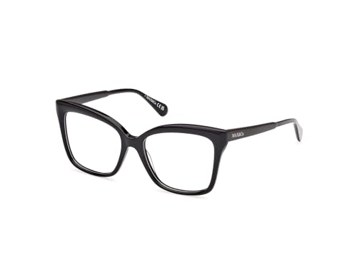 Max&Co. Brillengestell (Model Mo5130) Für Damen, Quadratisch, Gefertigt Aus Acetate (Inklusive Brillentasche)