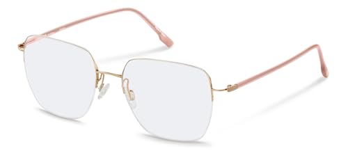 Rodenstock Brillengestell (Model R7143) Für Damen, Quadratisch, Gefertigt Aus Titanium (Inklusive Brillenetui)