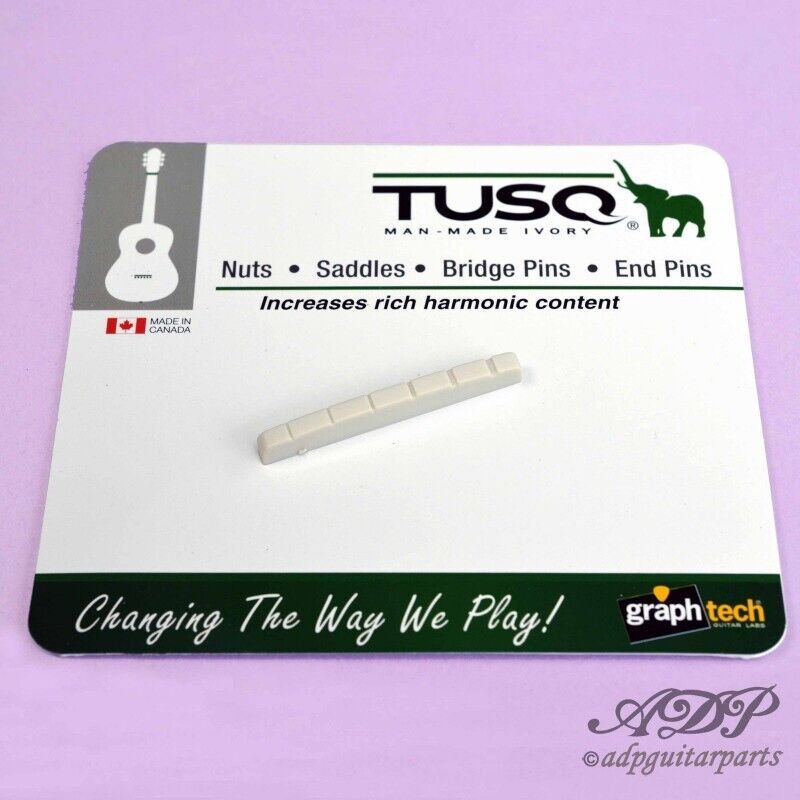 Sillet Graph Tech Tusq PQ-5010-00 Fender Flat Bottom 44,8mm Slotted Nut