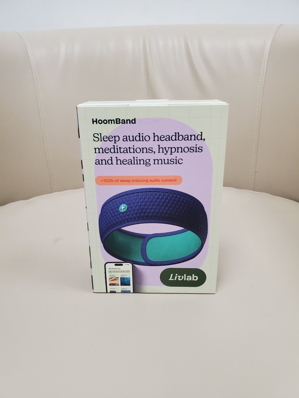 HoomBand Casque Audio Bluetooth Sommeil Bandeau pour s'endormir sans Fil Voya...