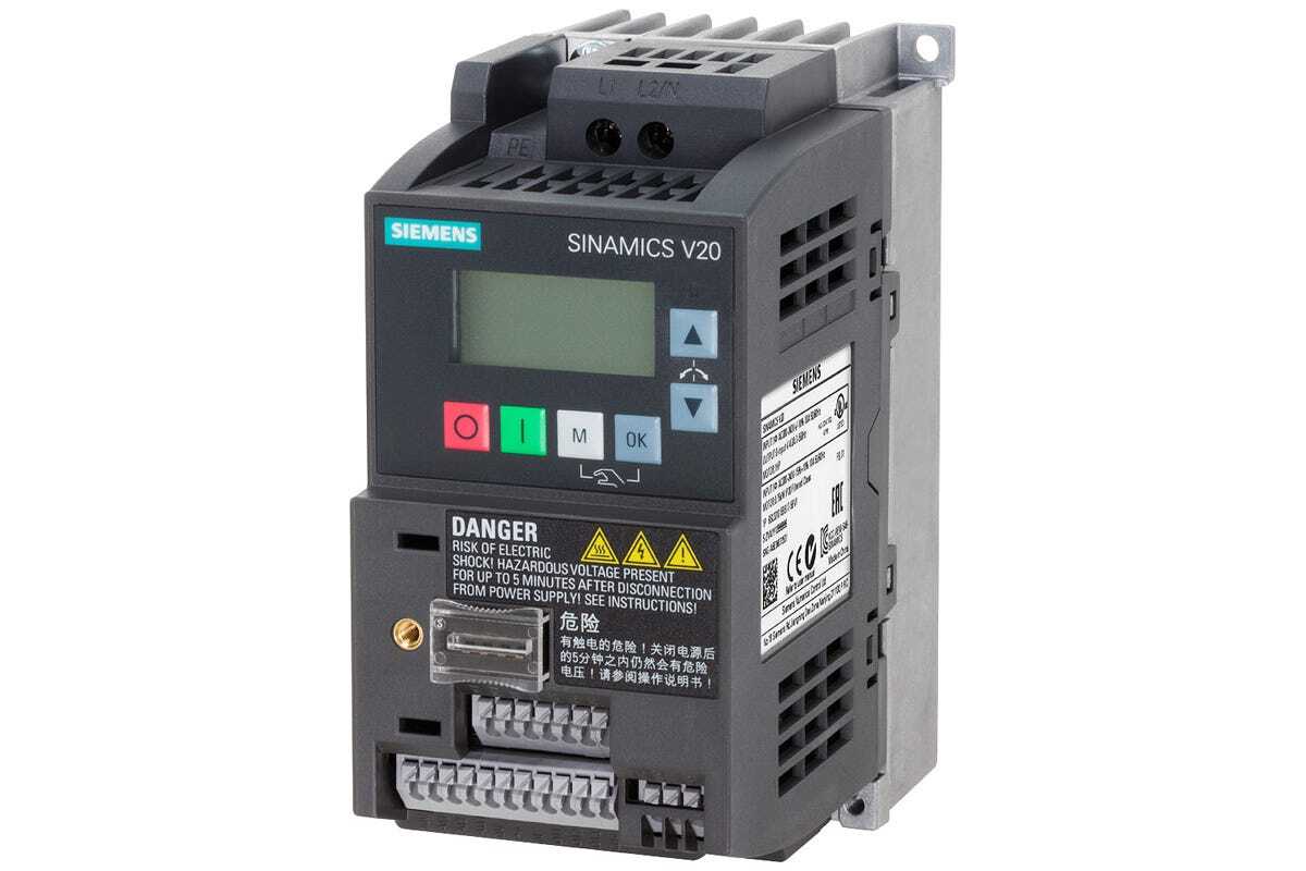 Siemens 6SL3210-5BB17-5UV1  New factory sealed SINAMICS V20 200-240V1AC-10/+10%