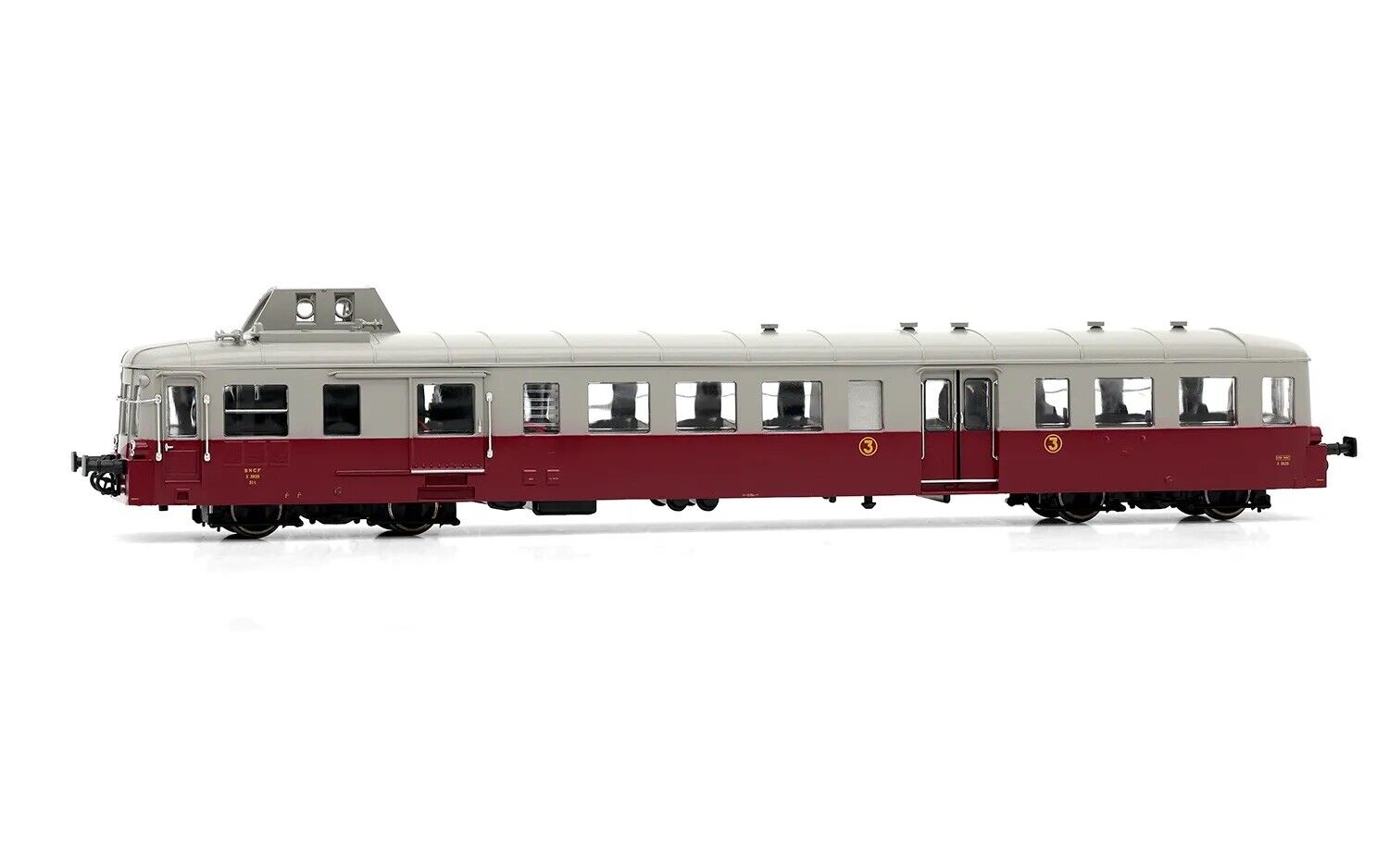 Hj2616 SNCF Autorail Diesel x3800 Picasso Échelle 1/87 ho