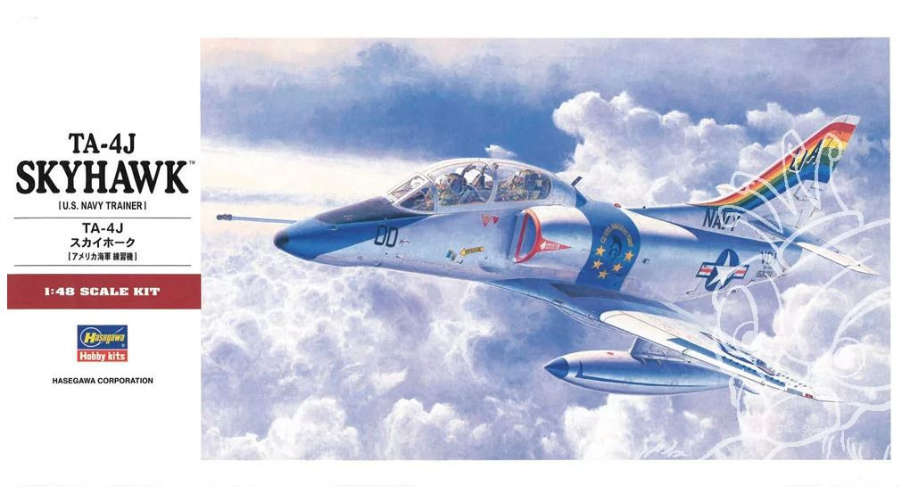 HASEGAWA - Maquette à assembler et à peindre - TA-4J Skyhawk - 1/48 - HAW07243