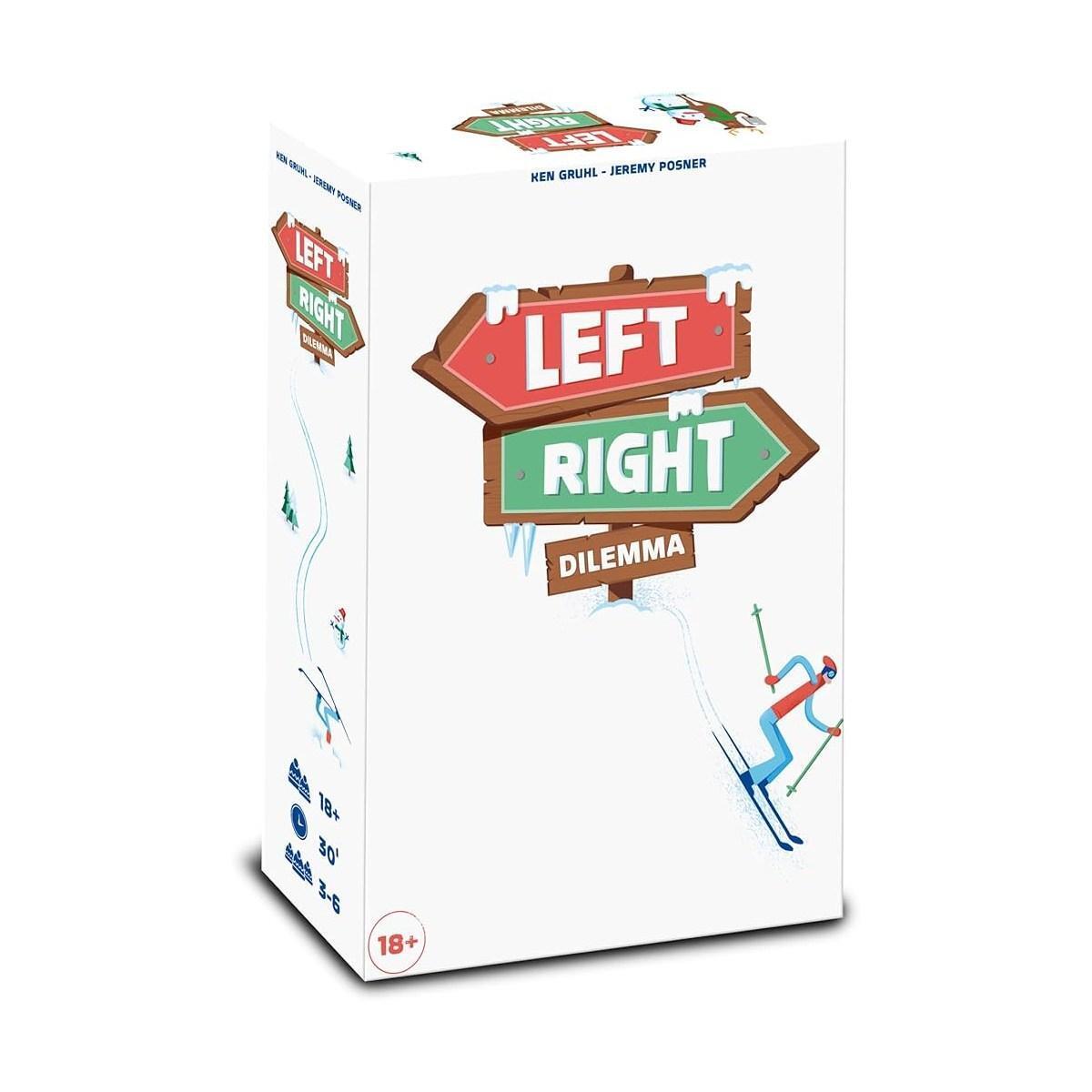 Left Right Dilemme - Jeu De Société Party Asmodee Italien